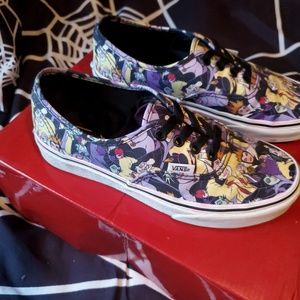 Van's x Disney villains collaboration Authentics